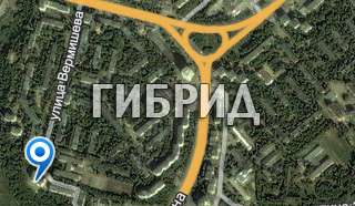 Расположение магазина запчастей для иномарок Форд и Рено в Липецке